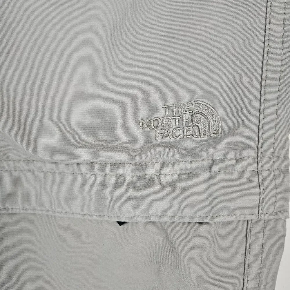 The North Face Pants Convertible Mens Large Beige Tan Cargo Outdoor Hiking Belt